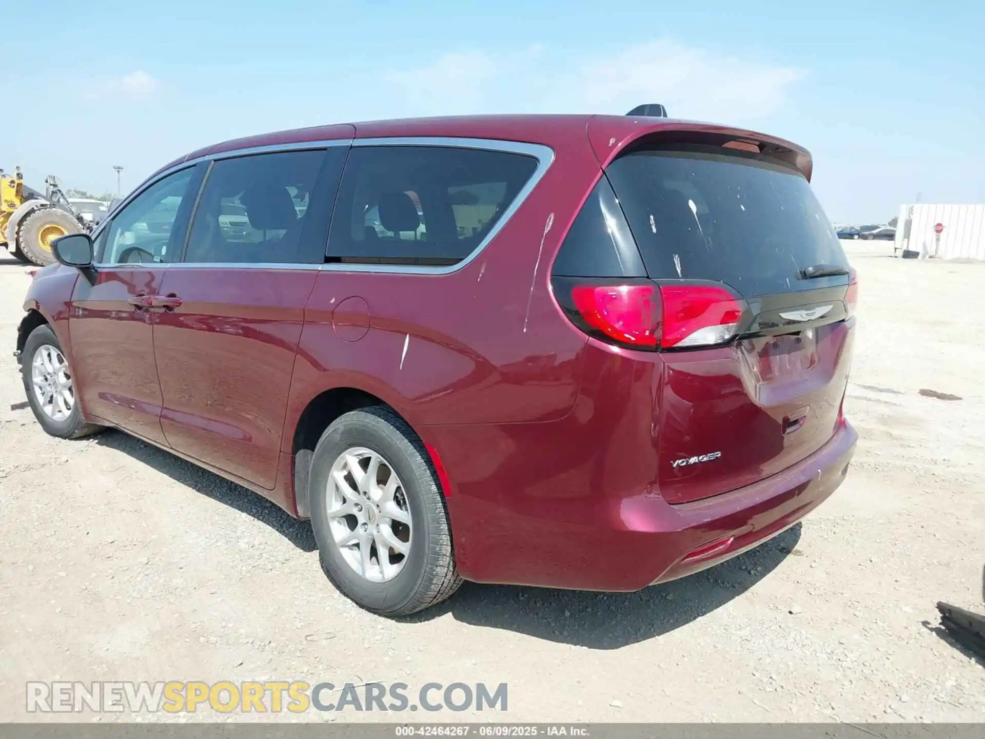 3 Photograph of a damaged car 2C4RC1CG0PR549209 CHRYSLER VOYAGER 2023