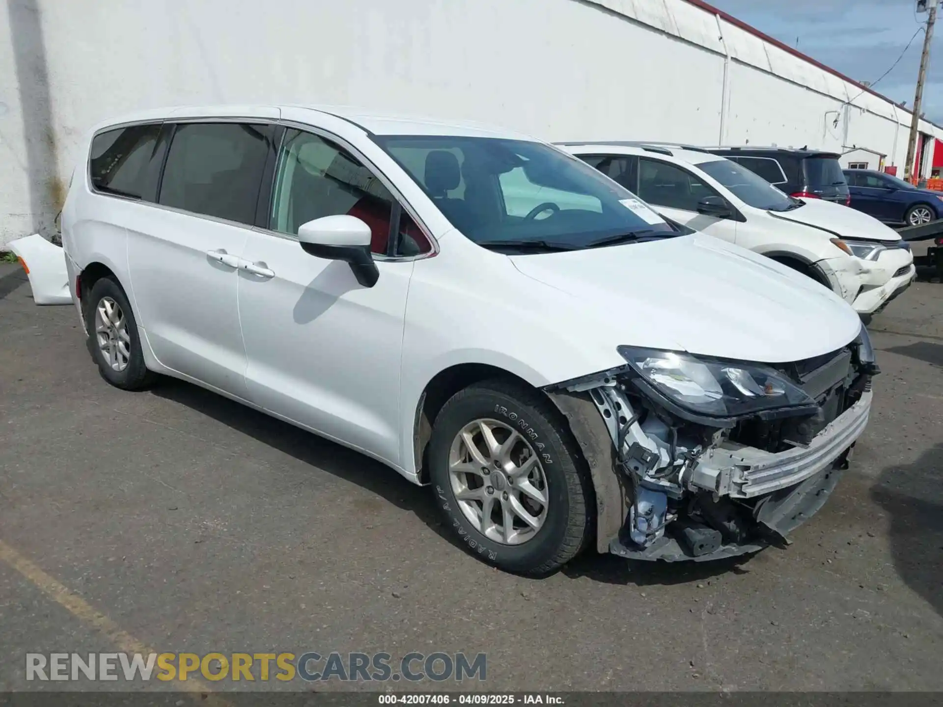 1 Photograph of a damaged car 2C4RC1CG6PR516439 CHRYSLER VOYAGER 2023