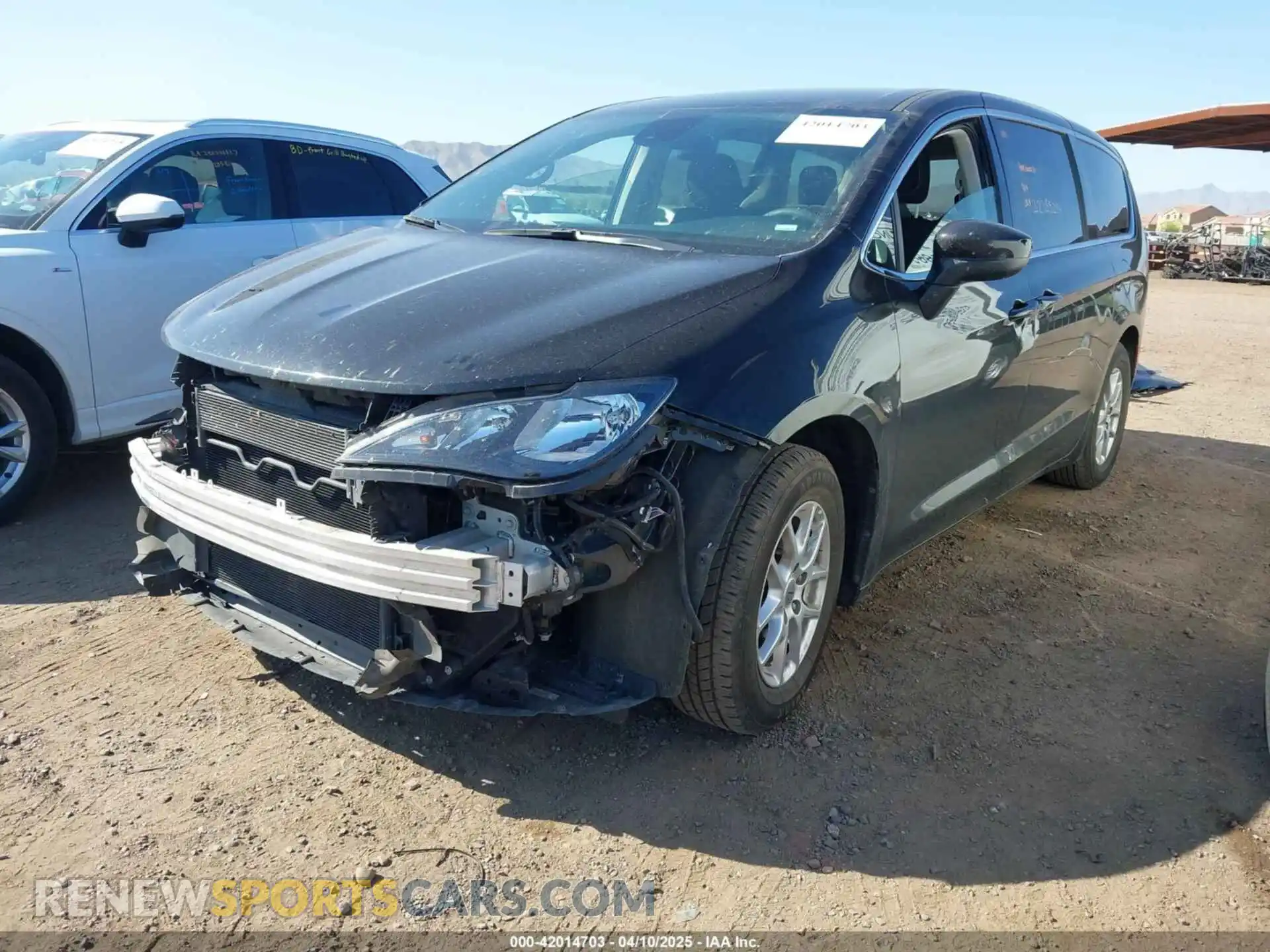 2 Photograph of a damaged car 2C4RC1CG8PR516166 CHRYSLER VOYAGER 2023
