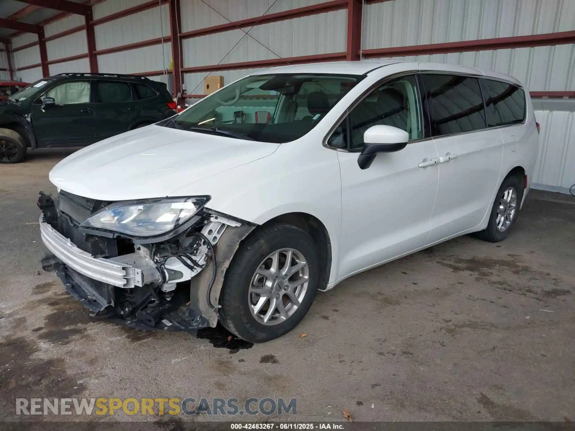2 Photograph of a damaged car 2C4RC1CG8PR535557 CHRYSLER VOYAGER 2023