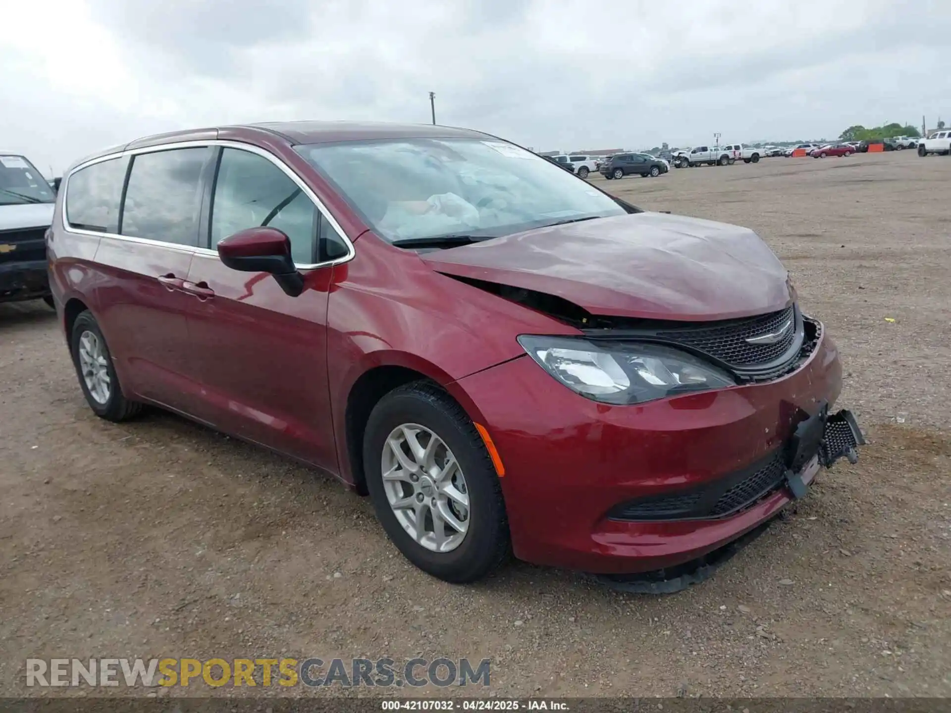 1 Photograph of a damaged car 2C4RC1CG9PR534823 CHRYSLER VOYAGER 2023