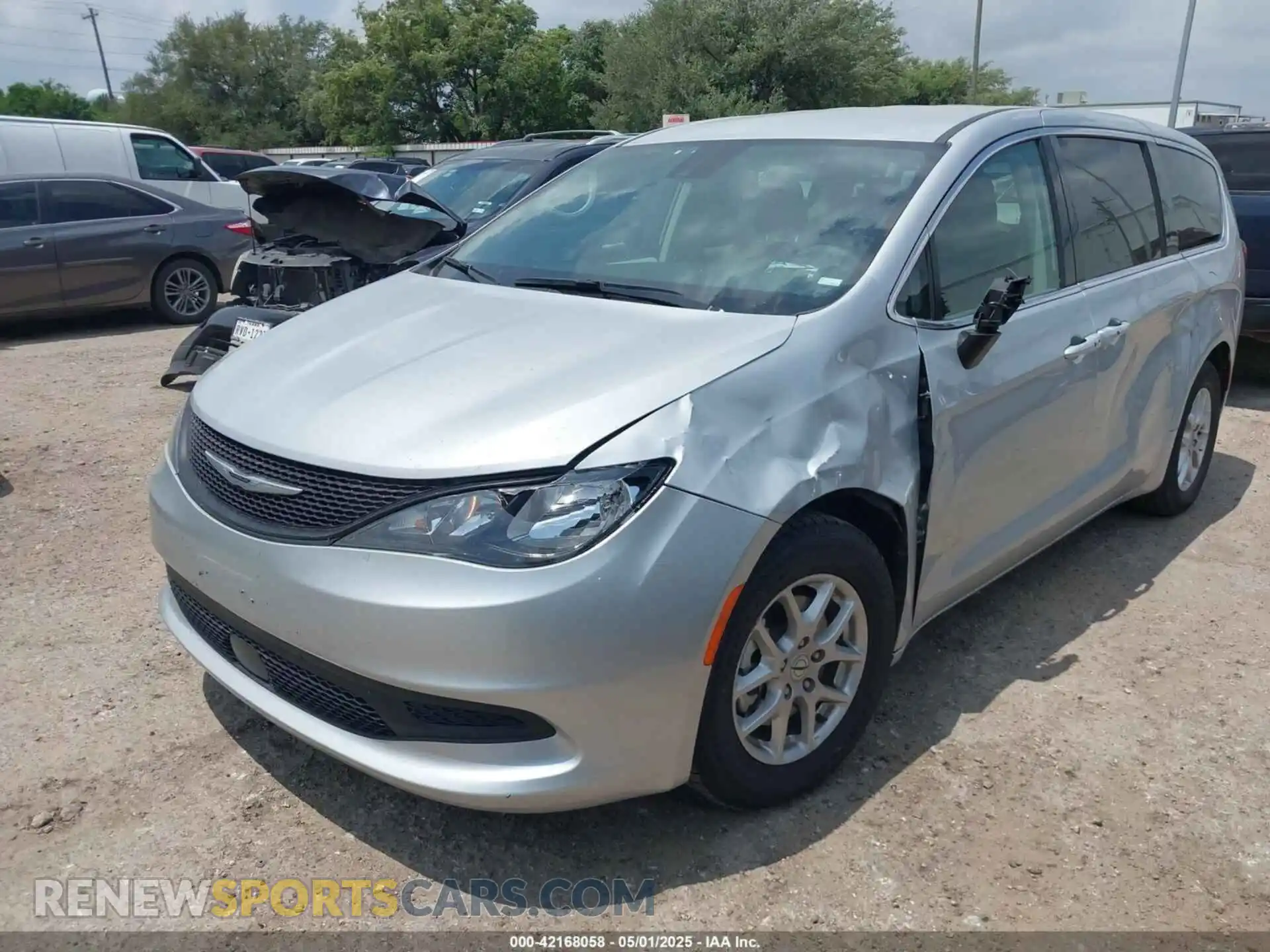 2 Photograph of a damaged car 2C4RC1CGXPR535673 CHRYSLER VOYAGER 2023