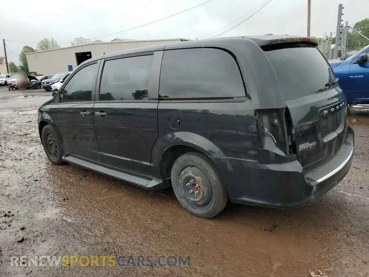 2 Photograph of a damaged car 2C4RDGBG3KR754792 DODGE CARAVAN 2019