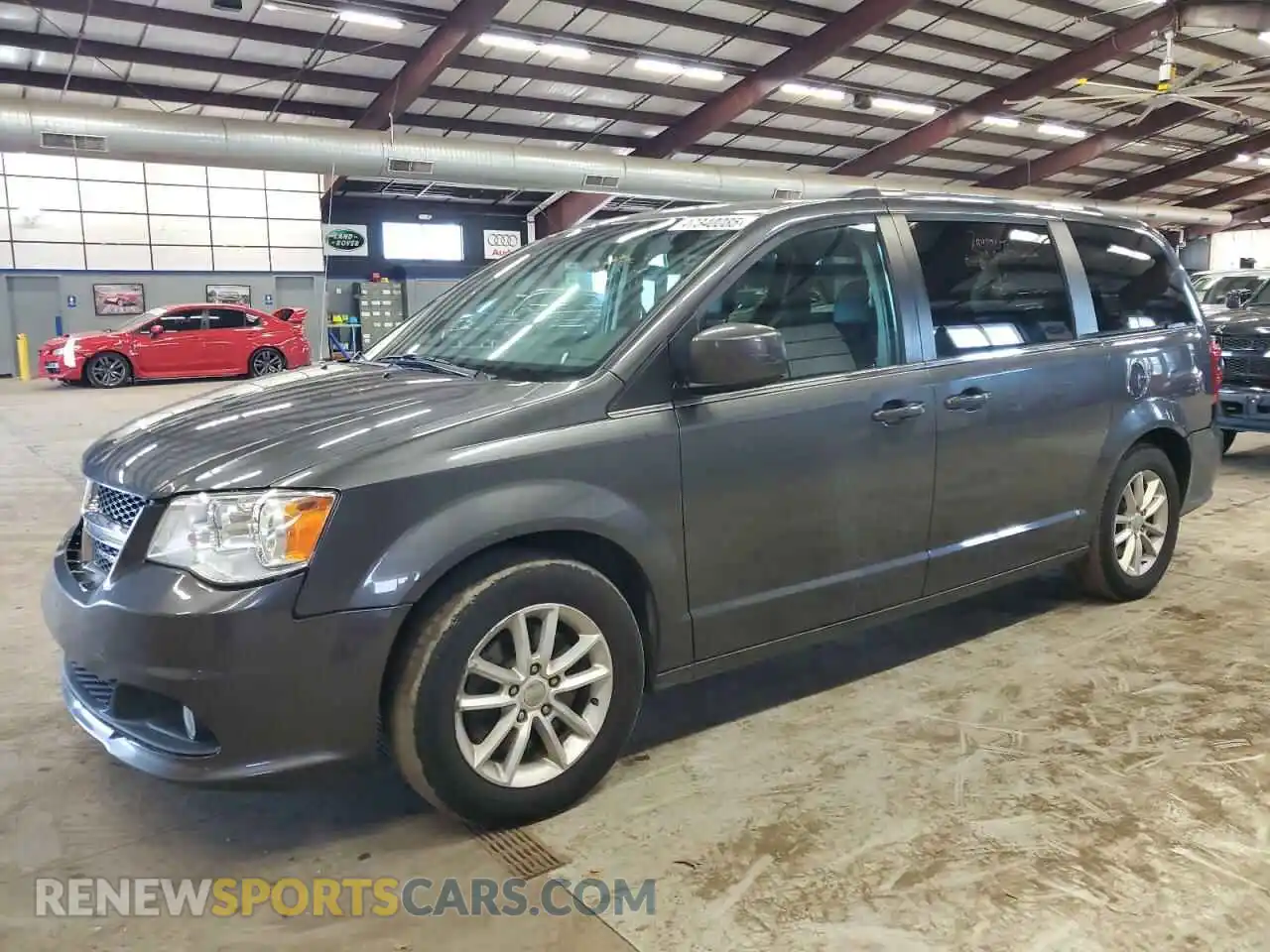 1 Photograph of a damaged car 2C4RDGCG0KR742646 DODGE CARAVAN 2019
