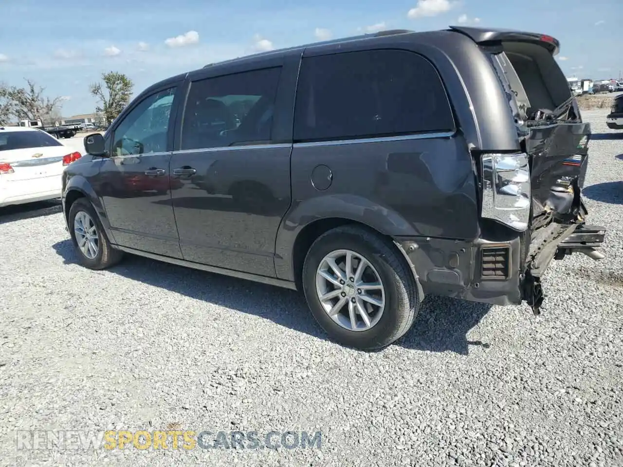 2 Photograph of a damaged car 2C4RDGCG0KR786808 DODGE CARAVAN 2019