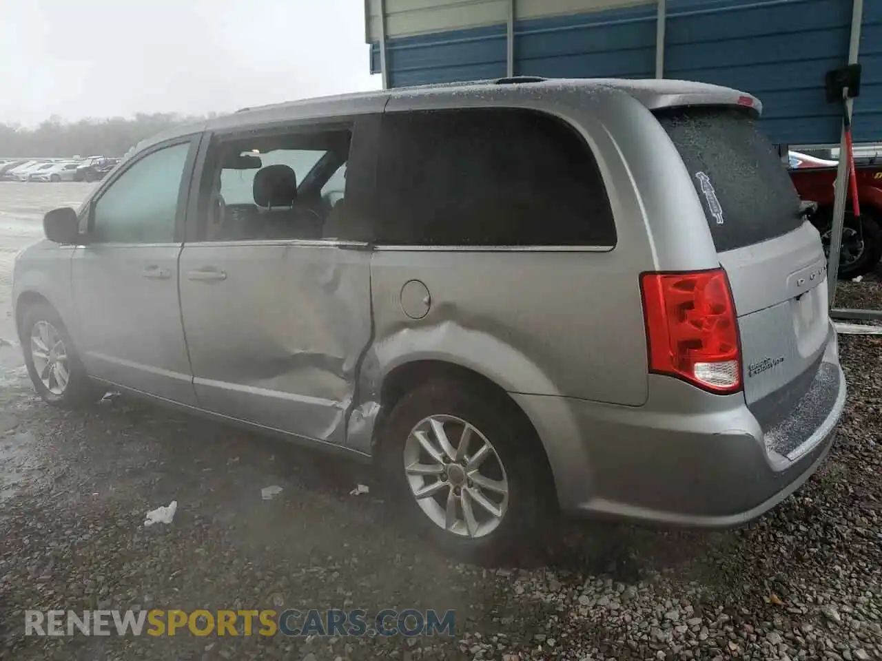 2 Photograph of a damaged car 2C4RDGCG1KR595981 DODGE CARAVAN 2019