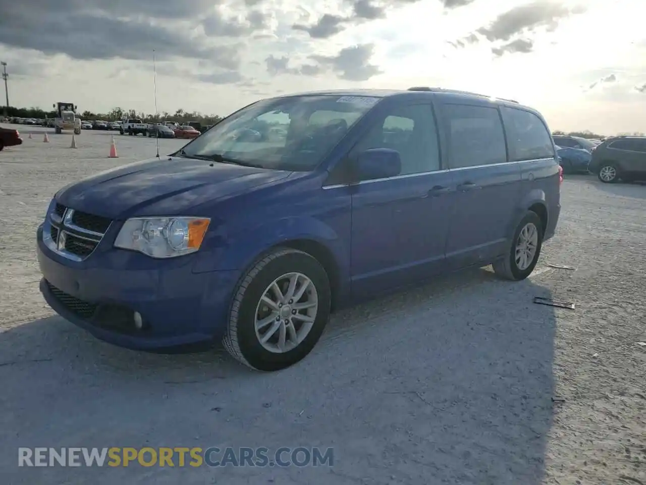 1 Фотография поврежденного автомобиля 2C4RDGCG1KR699547 DODGE CARAVAN 2019