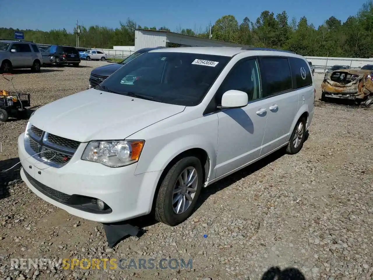 1 Photograph of a damaged car 2C4RDGCG1KR752652 DODGE CARAVAN 2019