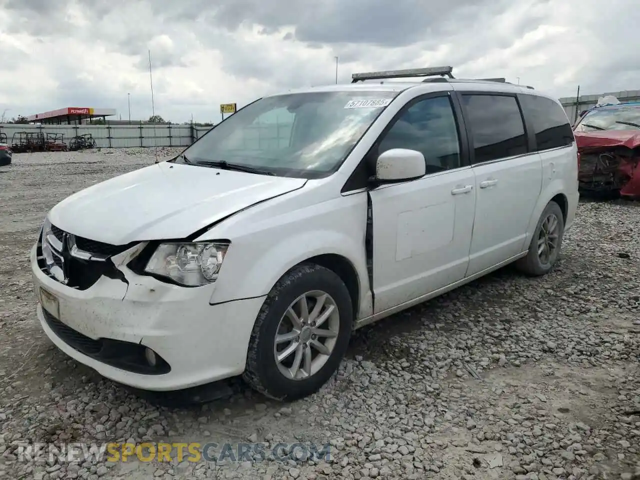 1 fotografías del automóvil dañado 2C4RDGCG3KR544742 DODGE CARAVAN 2019