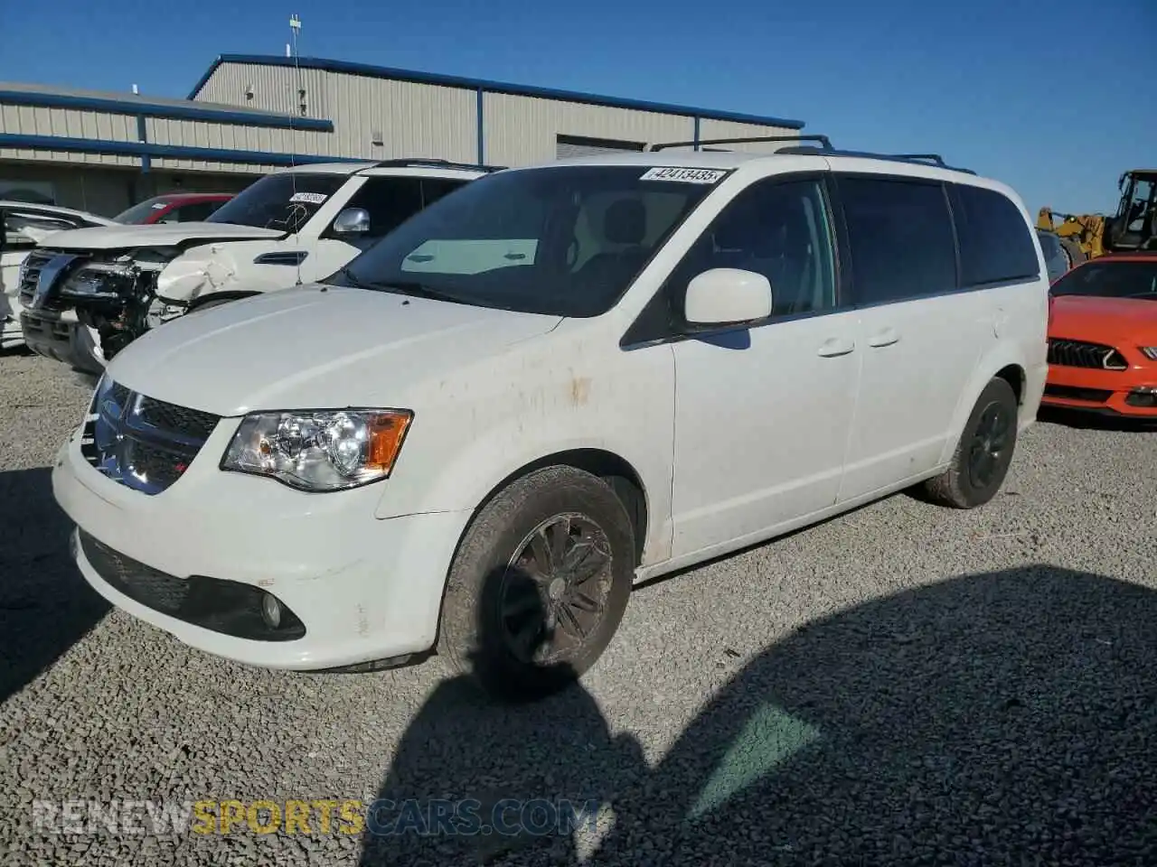 1 Photograph of a damaged car 2C4RDGCG3KR679350 DODGE CARAVAN 2019