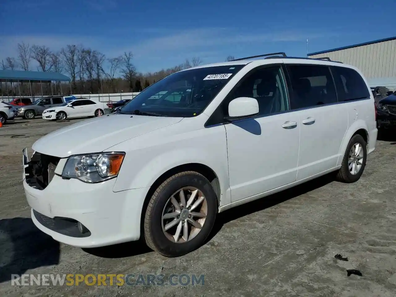 1 Photograph of a damaged car 2C4RDGCG3KR752958 DODGE CARAVAN 2019