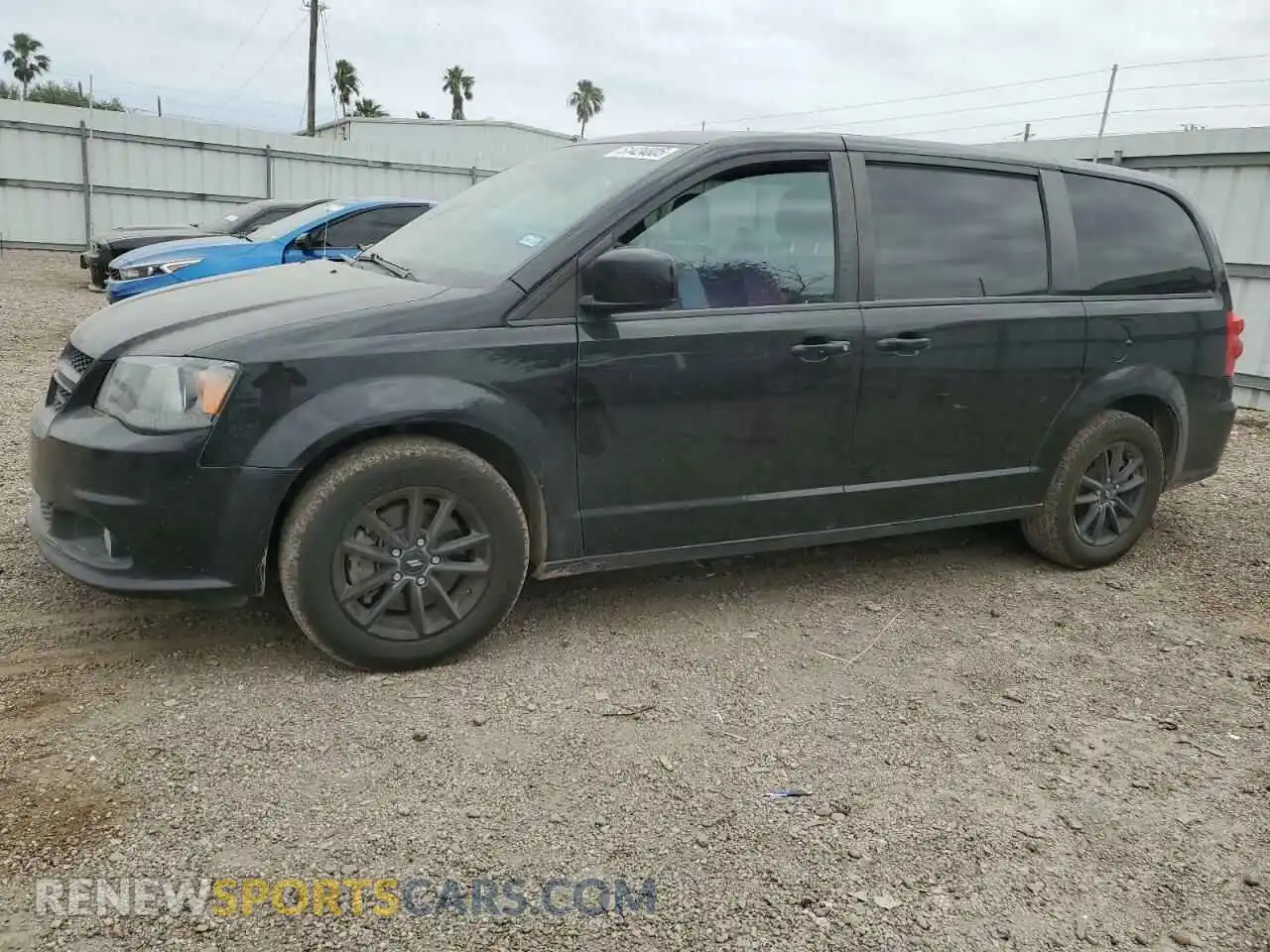 1 Photograph of a damaged car 2C4RDGCG3KR754306 DODGE CARAVAN 2019