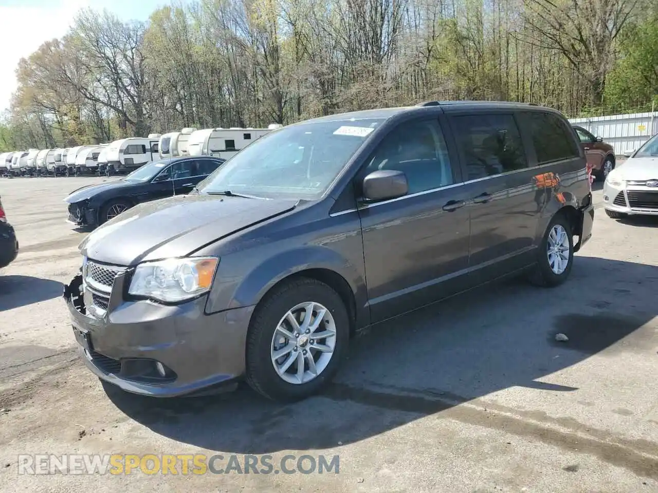1 fotografías del automóvil dañado 2C4RDGCG4KR726241 DODGE CARAVAN 2019