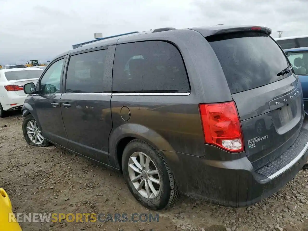 2 Photograph of a damaged car 2C4RDGCG6KR761430 DODGE CARAVAN 2019