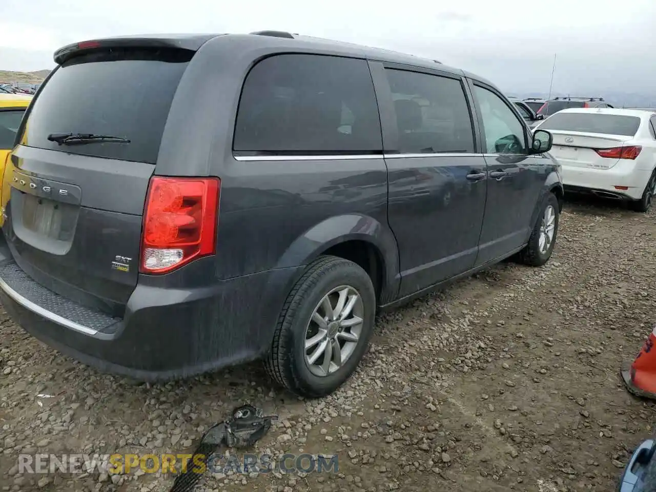 3 Photograph of a damaged car 2C4RDGCG6KR761430 DODGE CARAVAN 2019
