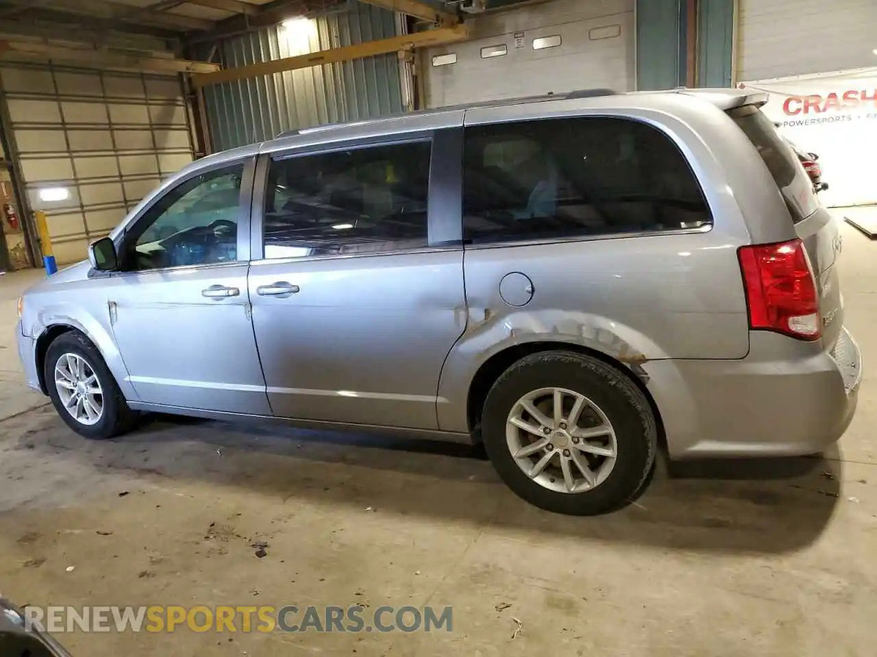 2 Photograph of a damaged car 2C4RDGCG7KR519424 DODGE CARAVAN 2019