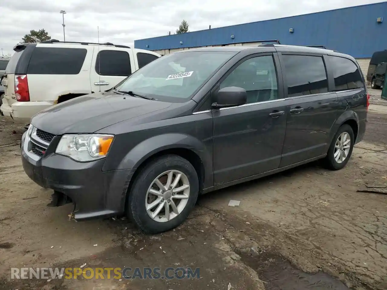 1 Photograph of a damaged car 2C4RDGCG7KR707537 DODGE CARAVAN 2019
