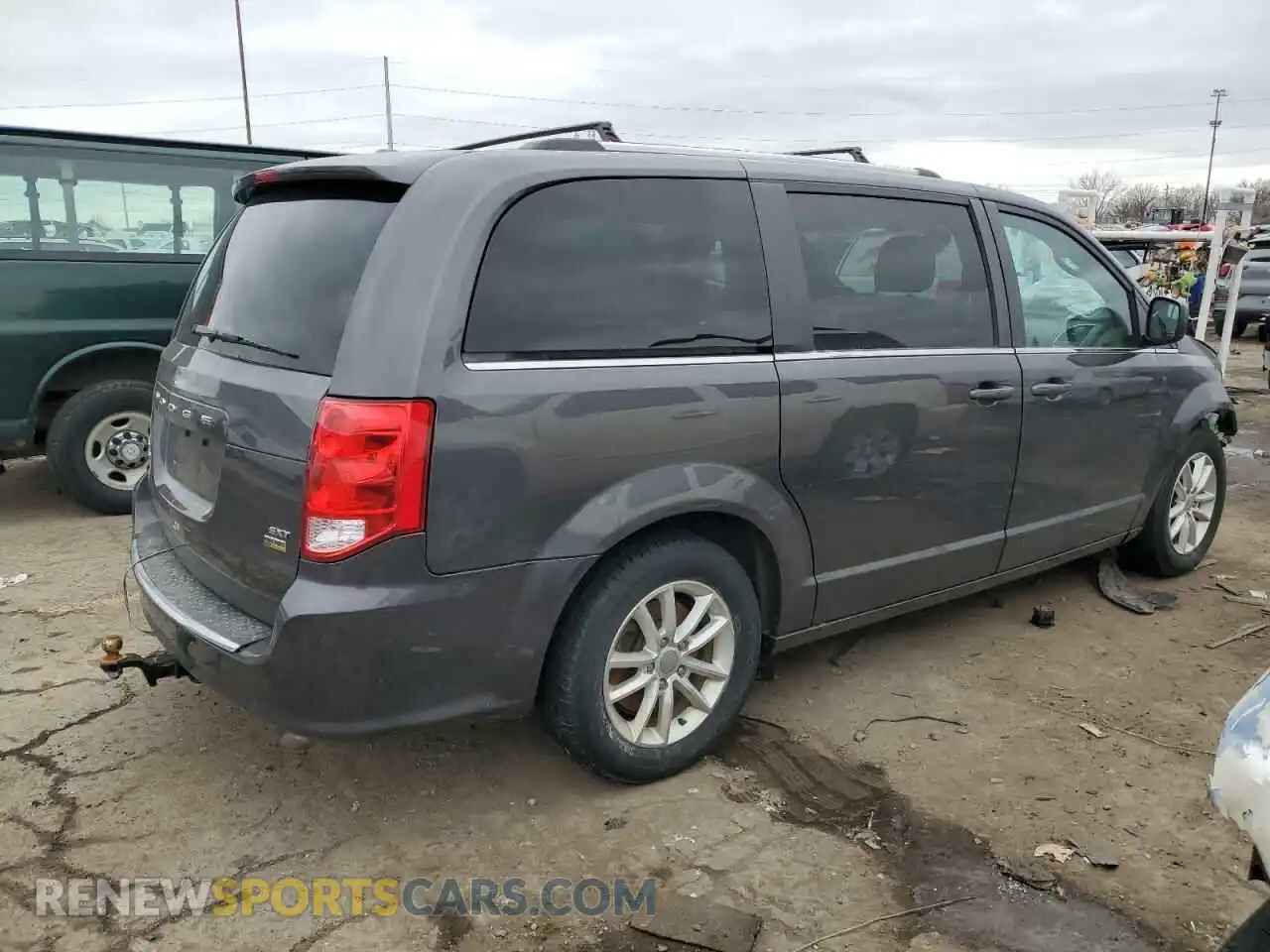 3 Photograph of a damaged car 2C4RDGCG7KR707537 DODGE CARAVAN 2019