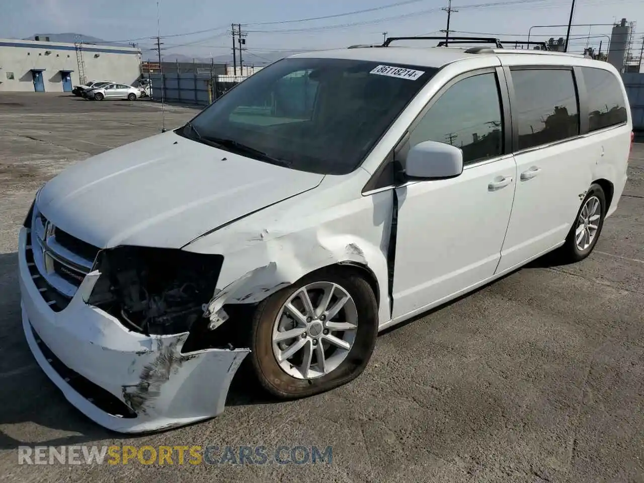 1 fotografías del automóvil dañado 2C4RDGCG7KR737119 DODGE CARAVAN 2019