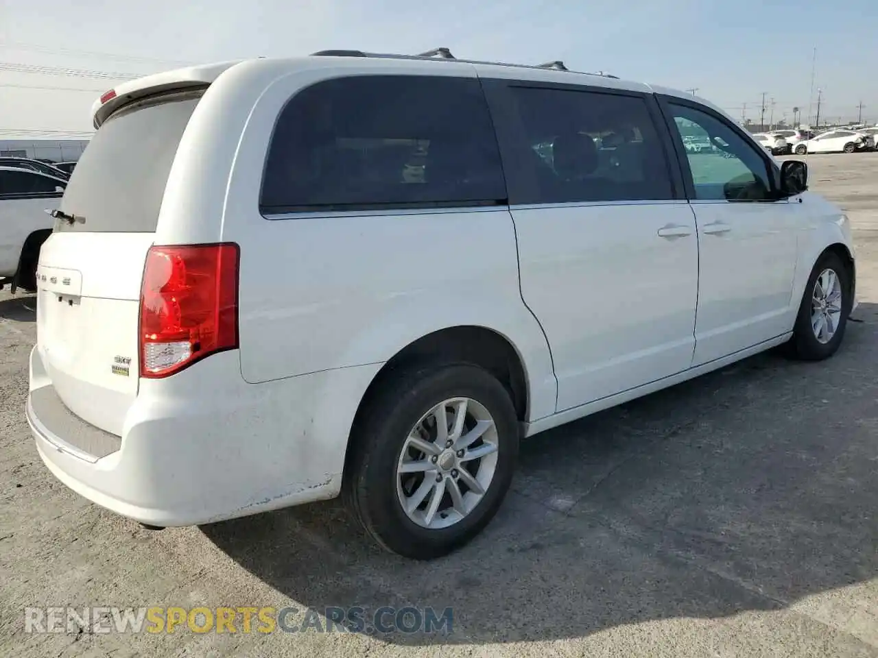 3 fotografías del automóvil dañado 2C4RDGCG7KR737119 DODGE CARAVAN 2019