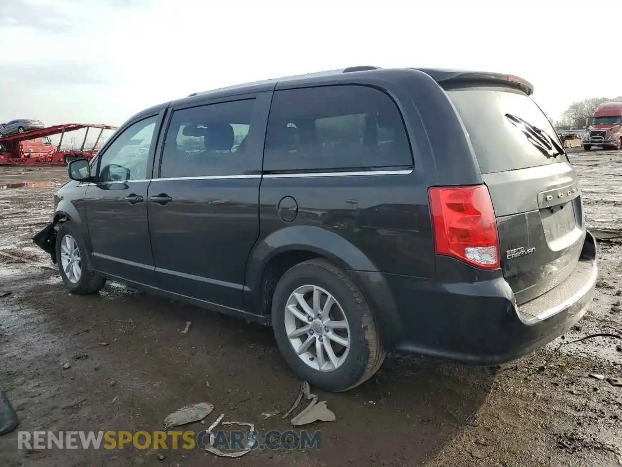 2 Photograph of a damaged car 2C4RDGCG7KR755443 DODGE CARAVAN 2019
