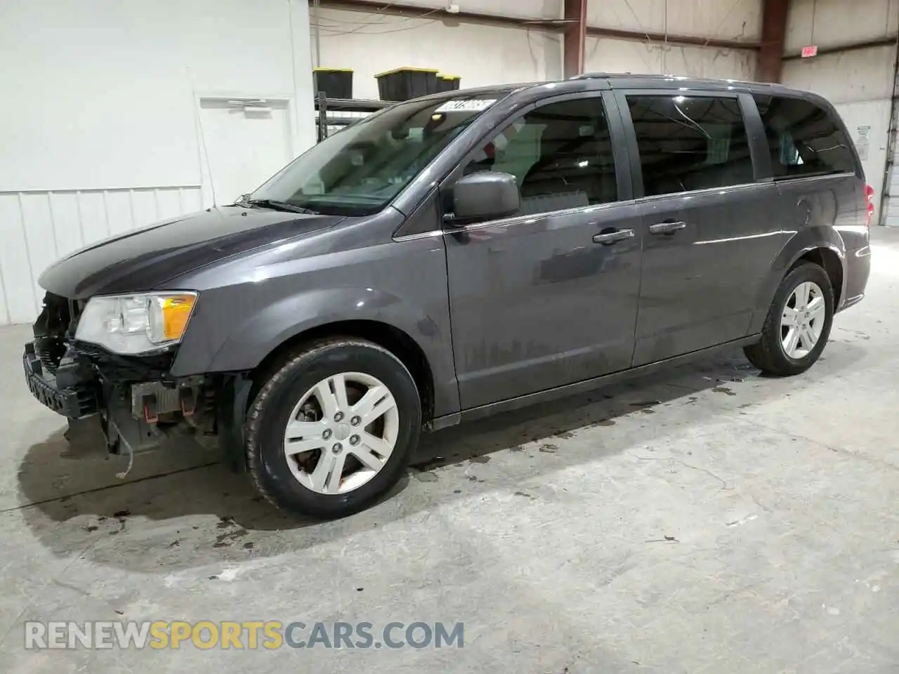 1 Photograph of a damaged car 2C4RDGCG8KR774986 DODGE CARAVAN 2019
