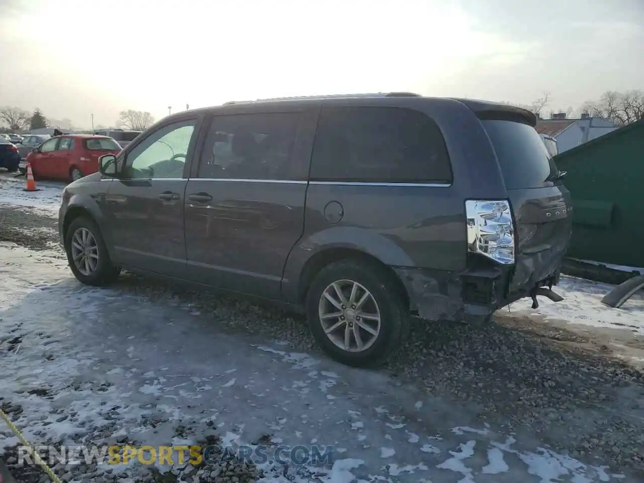2 Photograph of a damaged car 2C4RDGCG9KR693883 DODGE CARAVAN 2019
