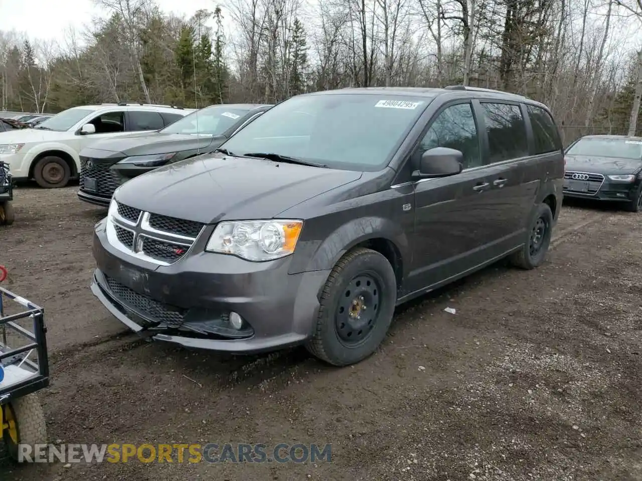 1 Photograph of a damaged car 2C4RDGCG9KR795619 DODGE CARAVAN 2019
