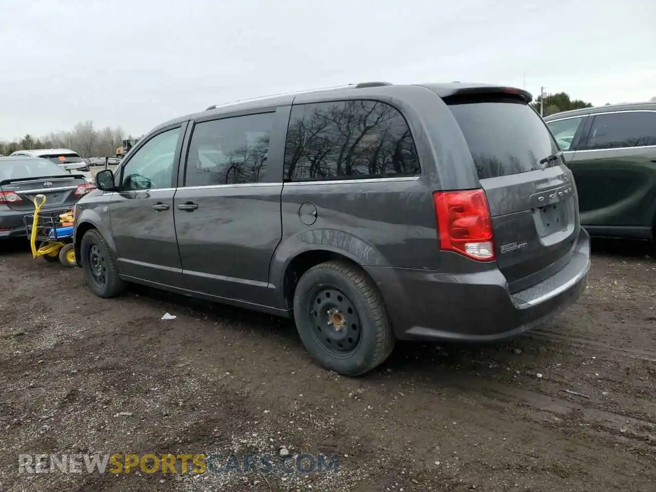 2 Photograph of a damaged car 2C4RDGCG9KR795619 DODGE CARAVAN 2019