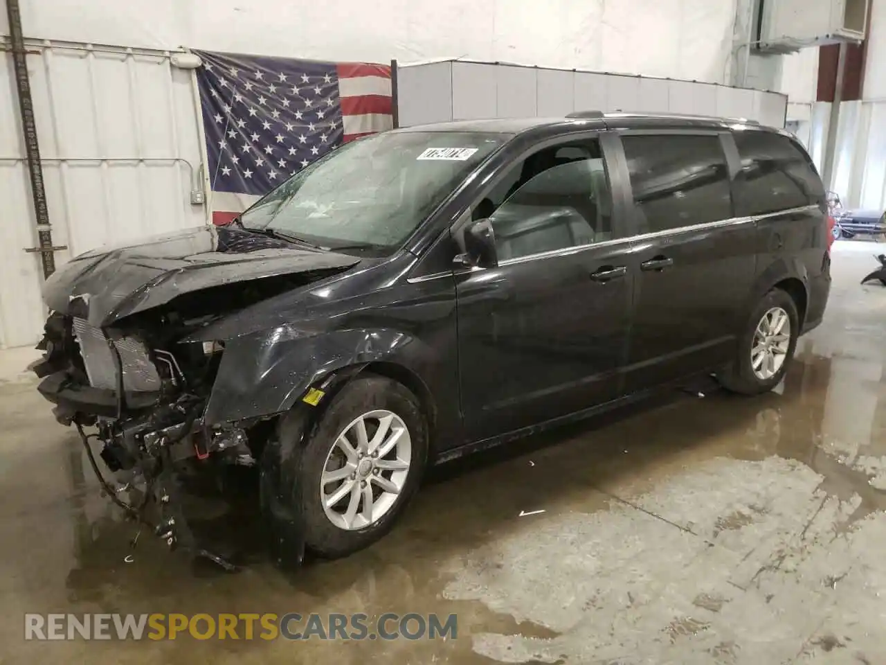 1 Photograph of a damaged car 2C4RDGCG9KR802214 DODGE CARAVAN 2019