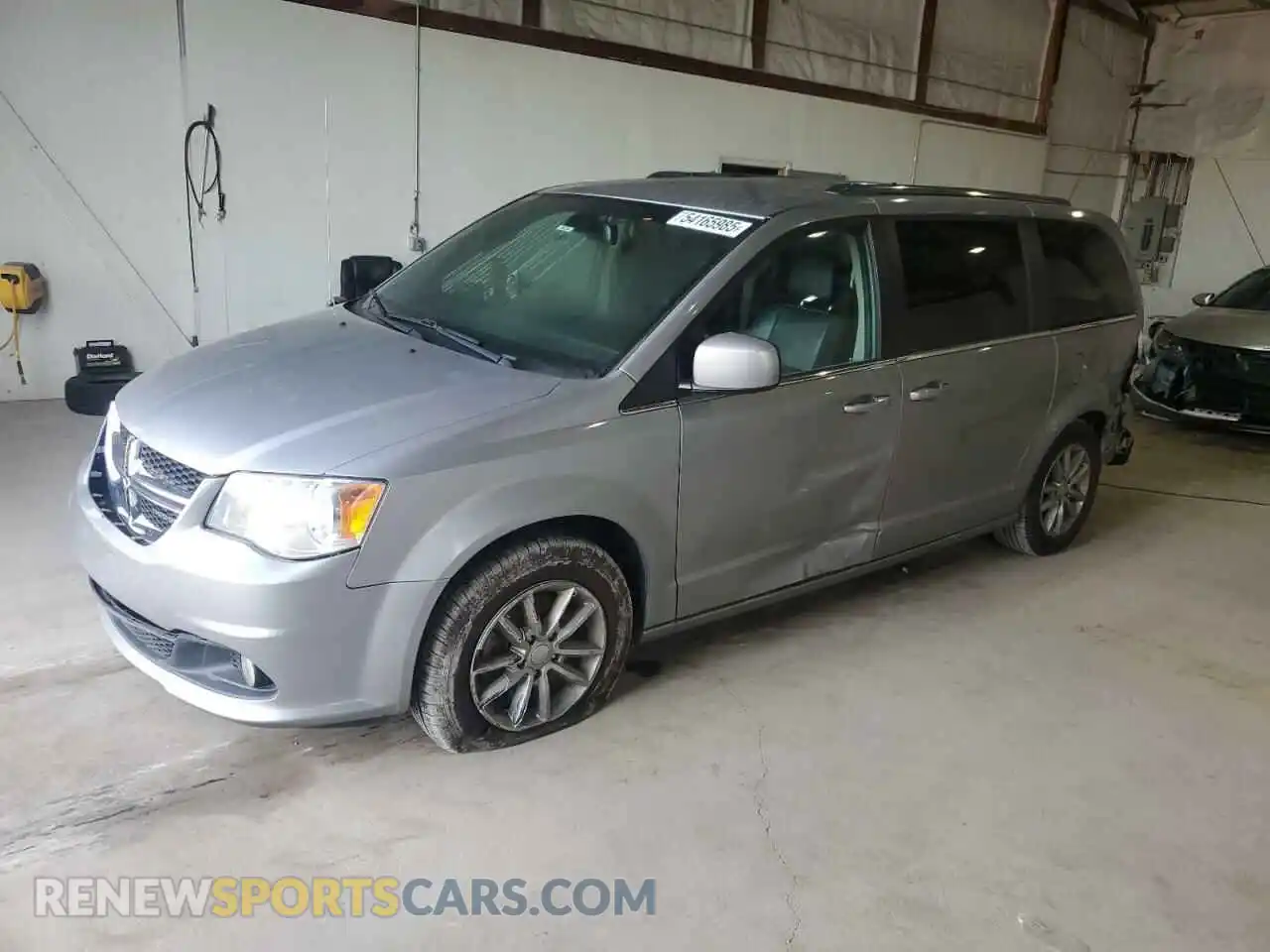 1 Photograph of a damaged car 2C4RDGCGXKR656342 DODGE CARAVAN 2019