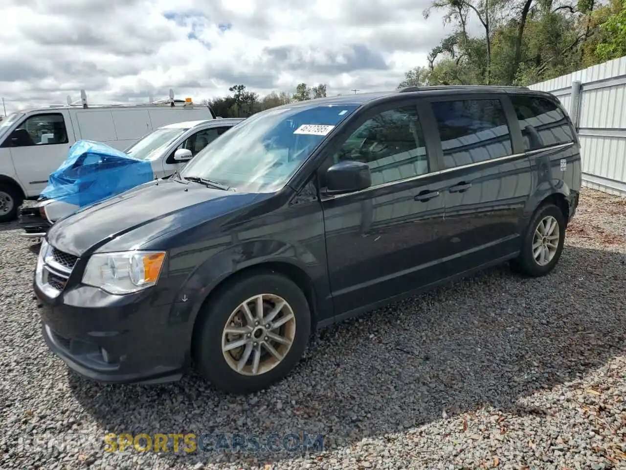 1 Photograph of a damaged car 2C4RDGCGXKR725739 DODGE CARAVAN 2019