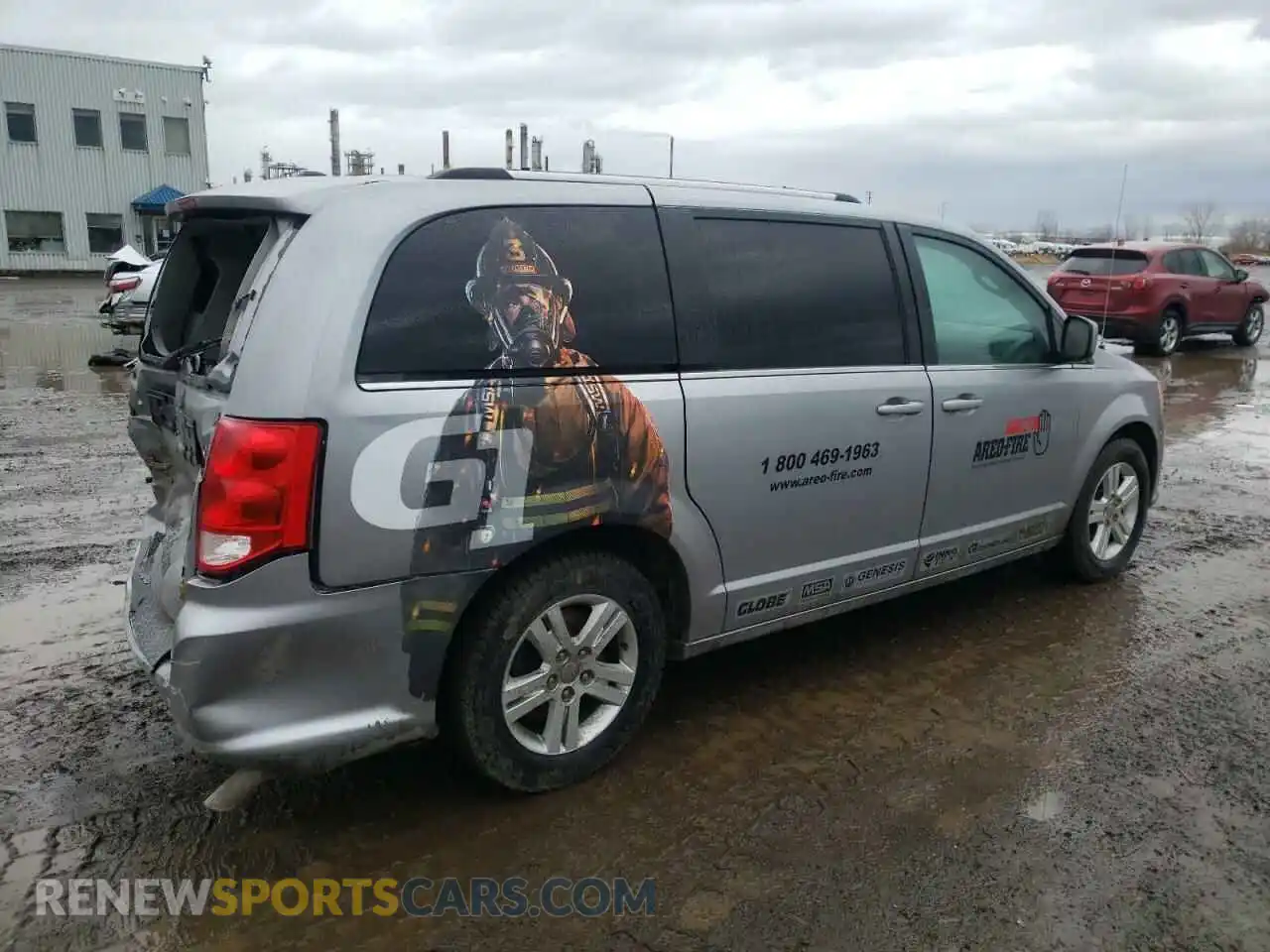 3 Фотография поврежденного автомобиля 2C4RDGDG3KR596208 DODGE CARAVAN 2019