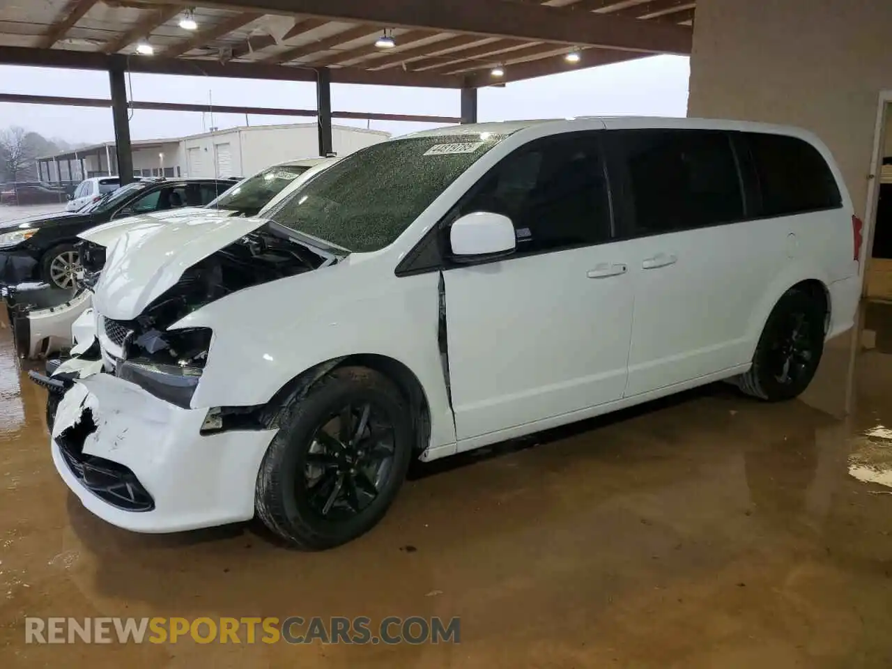 1 Photograph of a damaged car 2C4RDGEG1KR706817 DODGE CARAVAN 2019
