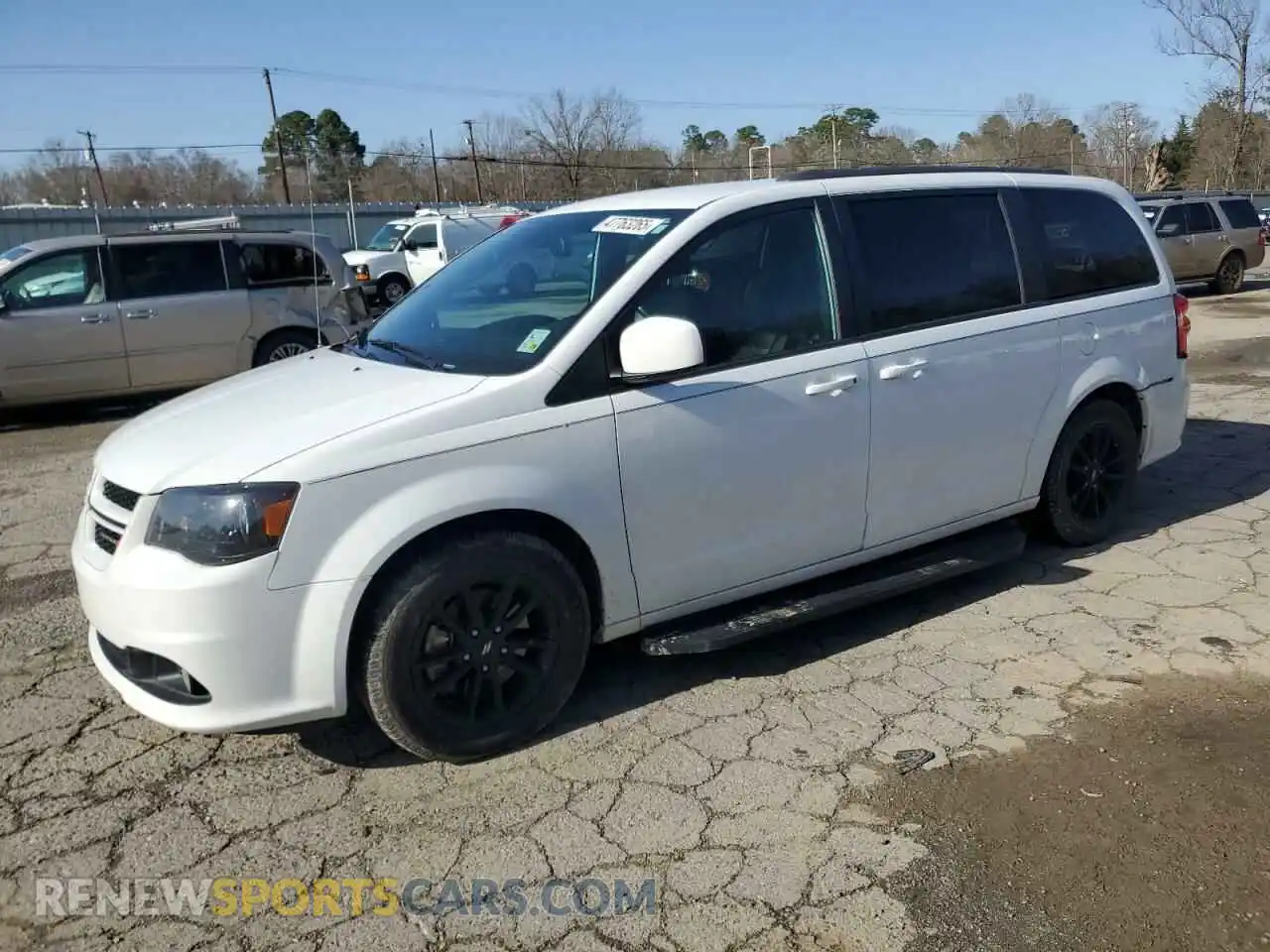 1 Photograph of a damaged car 2C4RDGEG2KR716501 DODGE CARAVAN 2019