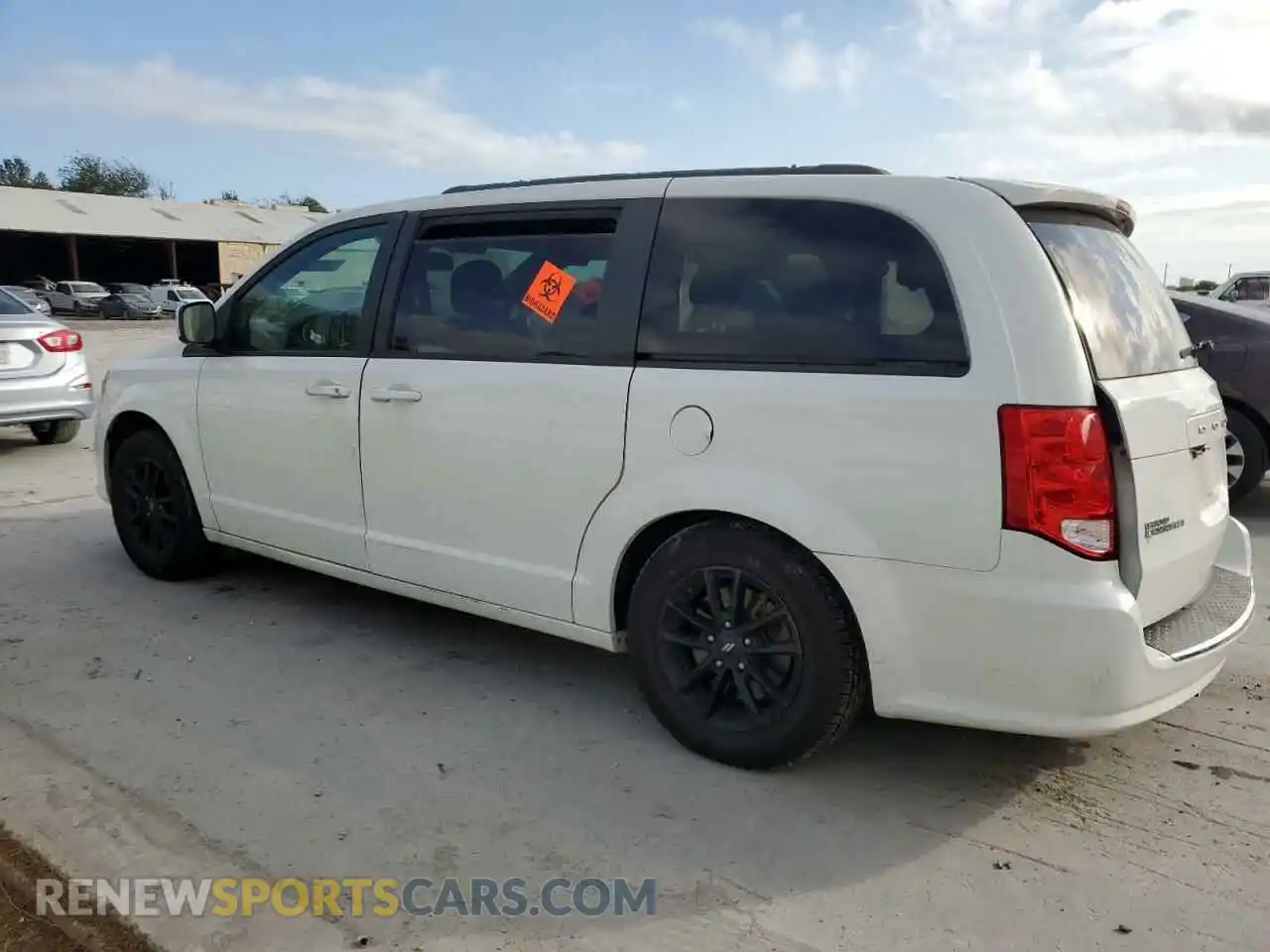 2 Photograph of a damaged car 2C4RDGEG4KR690709 DODGE CARAVAN 2019