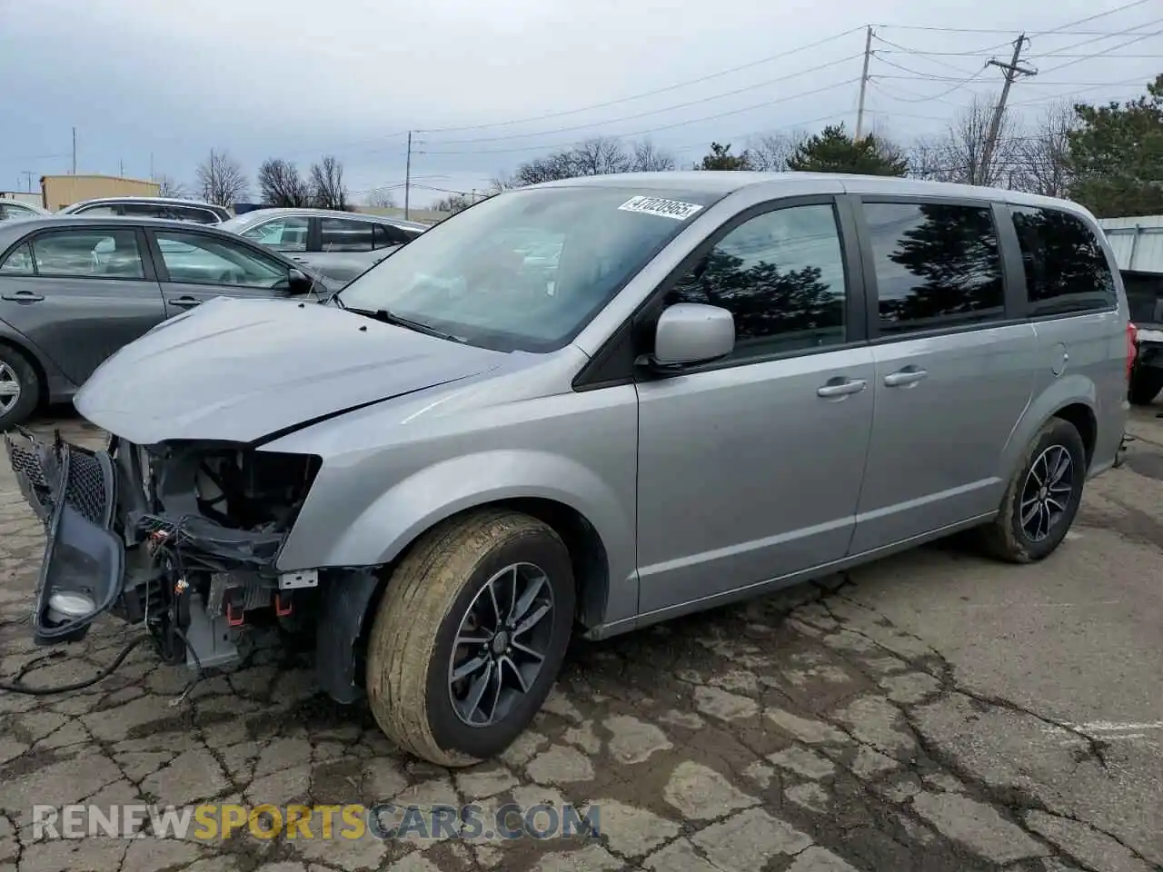 1 Photograph of a damaged car 2C4RDGEG5KR529558 DODGE CARAVAN 2019