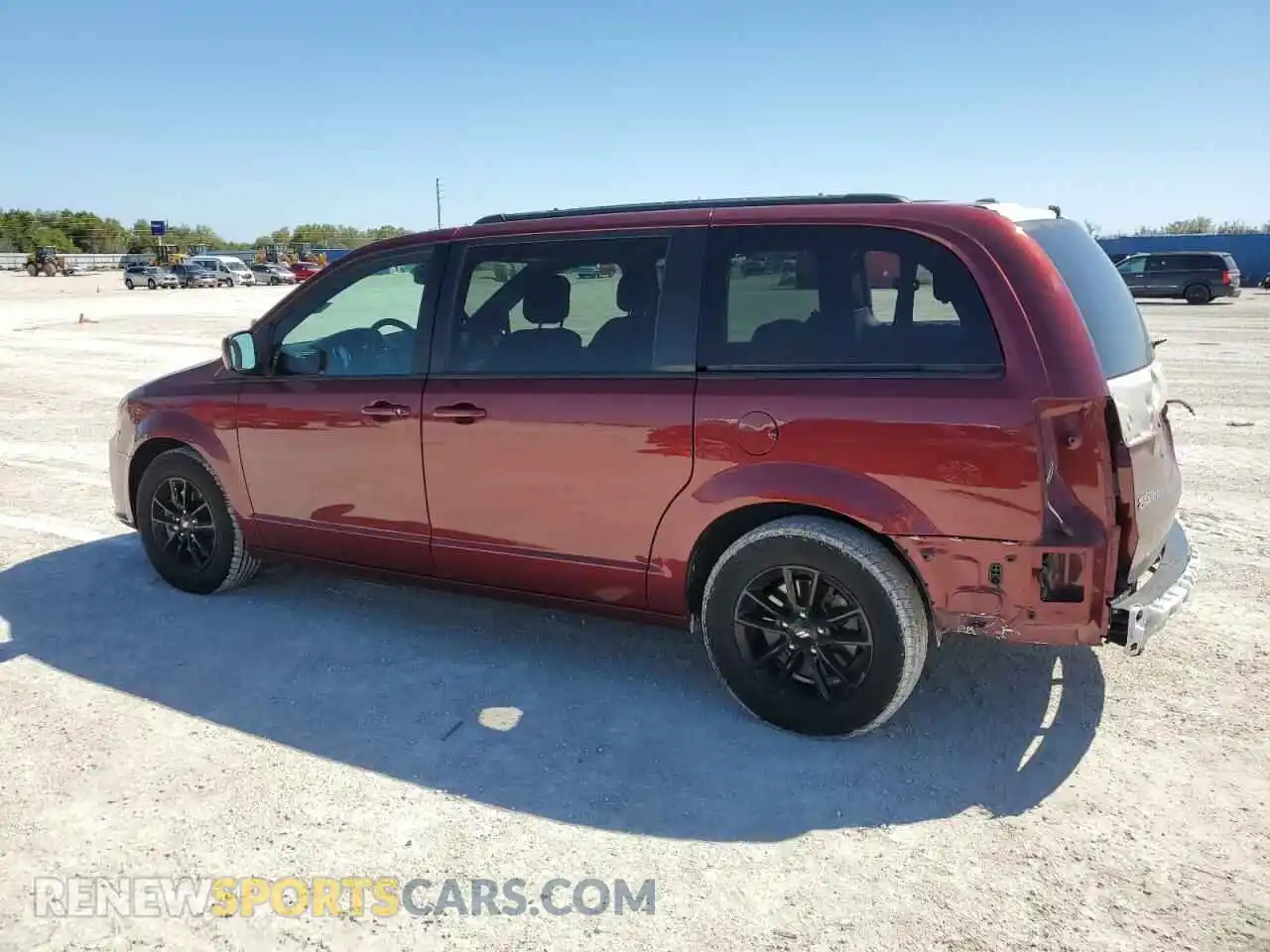 2 Photograph of a damaged car 2C4RDGEG9KR785878 DODGE CARAVAN 2019