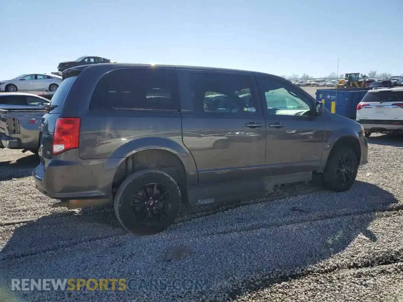 3 Photograph of a damaged car 2C7WDGCG2KR796214 DODGE CARAVAN 2019