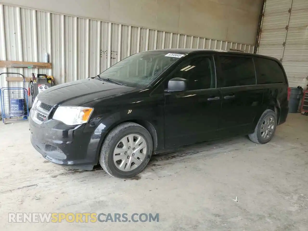 1 Photograph of a damaged car 2C4RDGBG2LR237324 DODGE CARAVAN 2020
