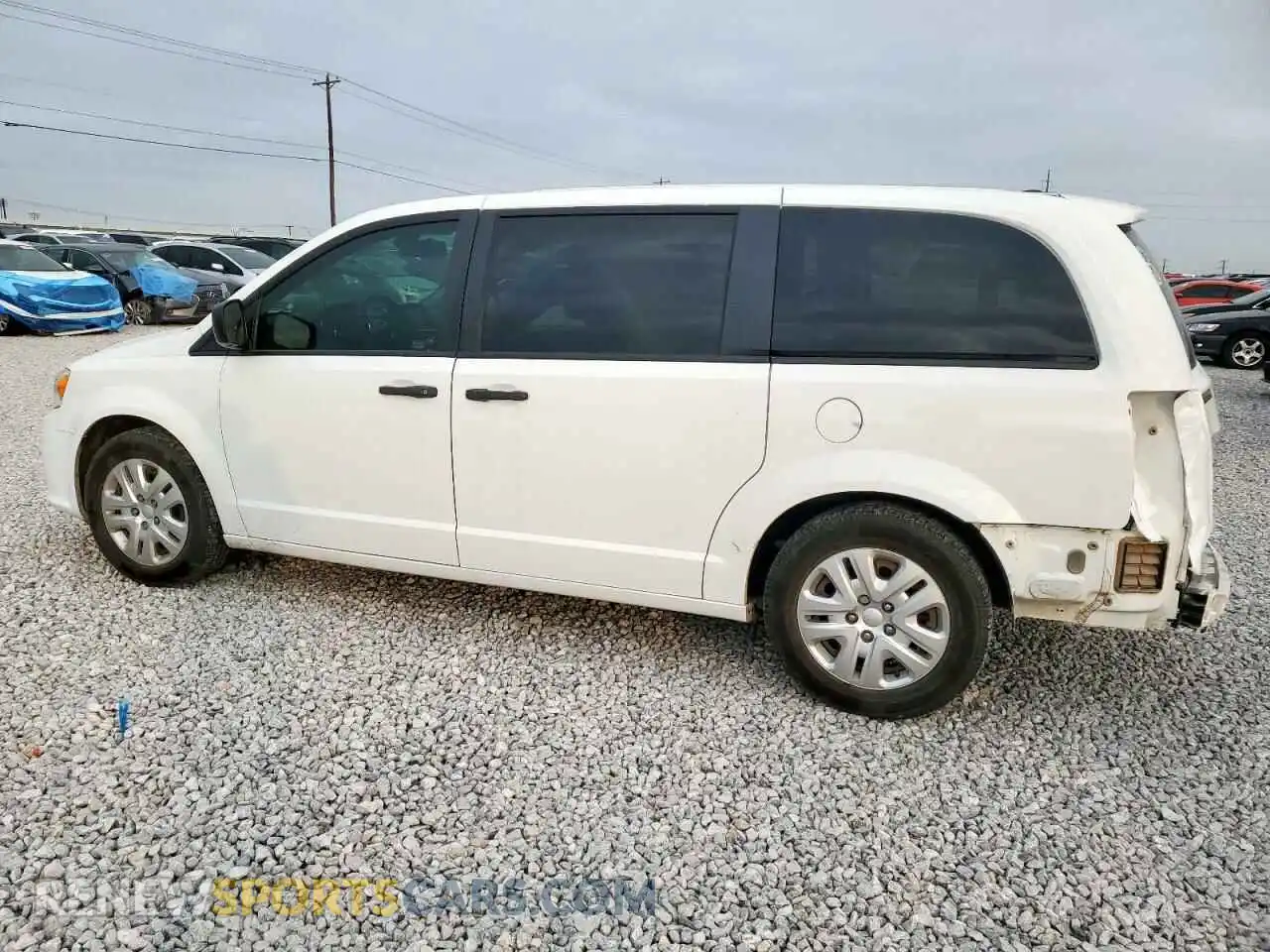 2 Photograph of a damaged car 2C4RDGBG6LR237326 DODGE CARAVAN 2020