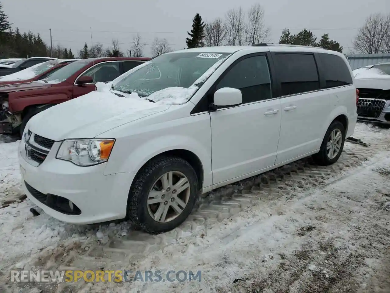 1 Photograph of a damaged car 2C4RDGCG0LR214526 DODGE CARAVAN 2020