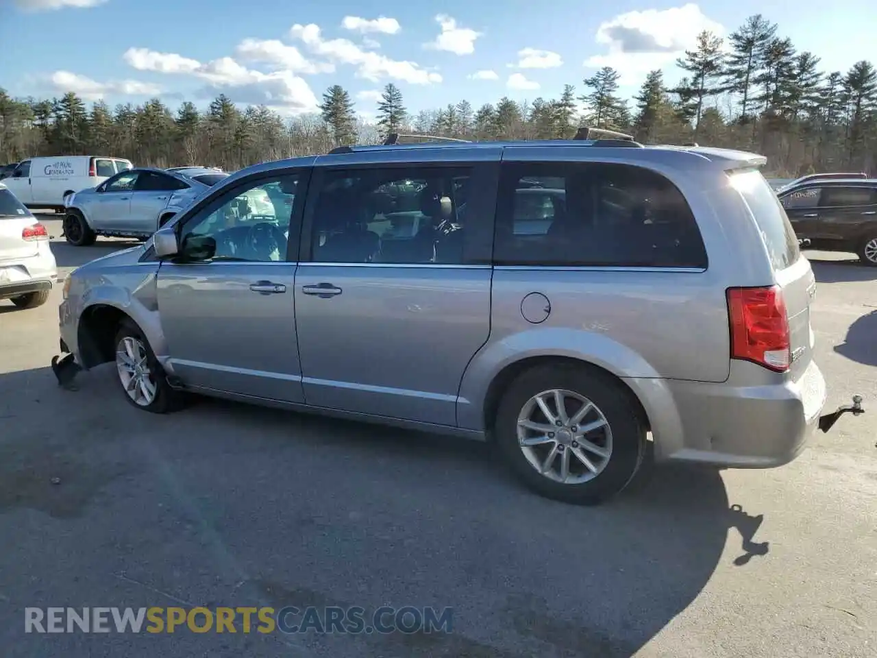 2 Photograph of a damaged car 2C4RDGCG1LR153414 DODGE CARAVAN 2020