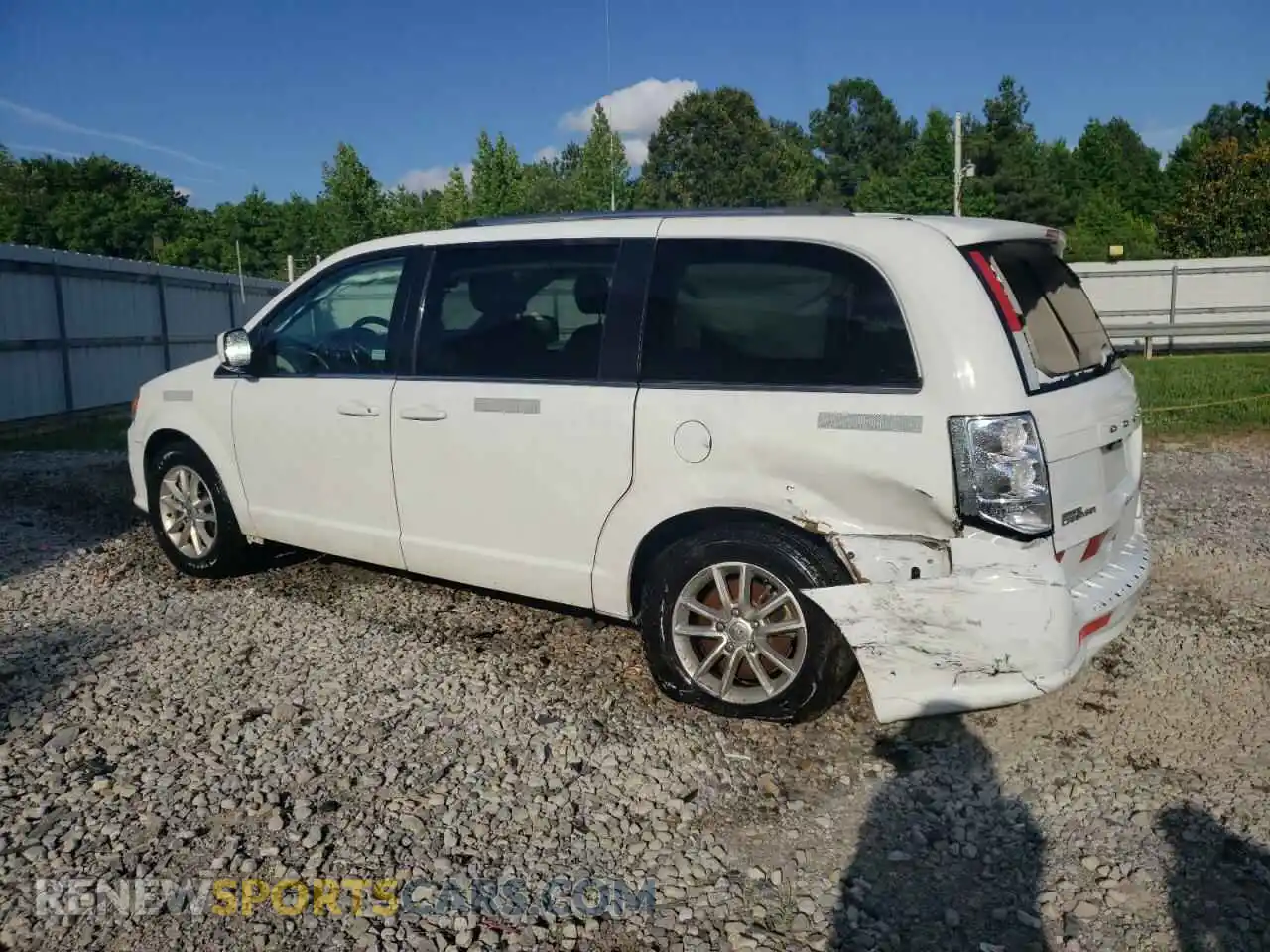 2 Photograph of a damaged car 2C4RDGCG2LR196563 DODGE CARAVAN 2020