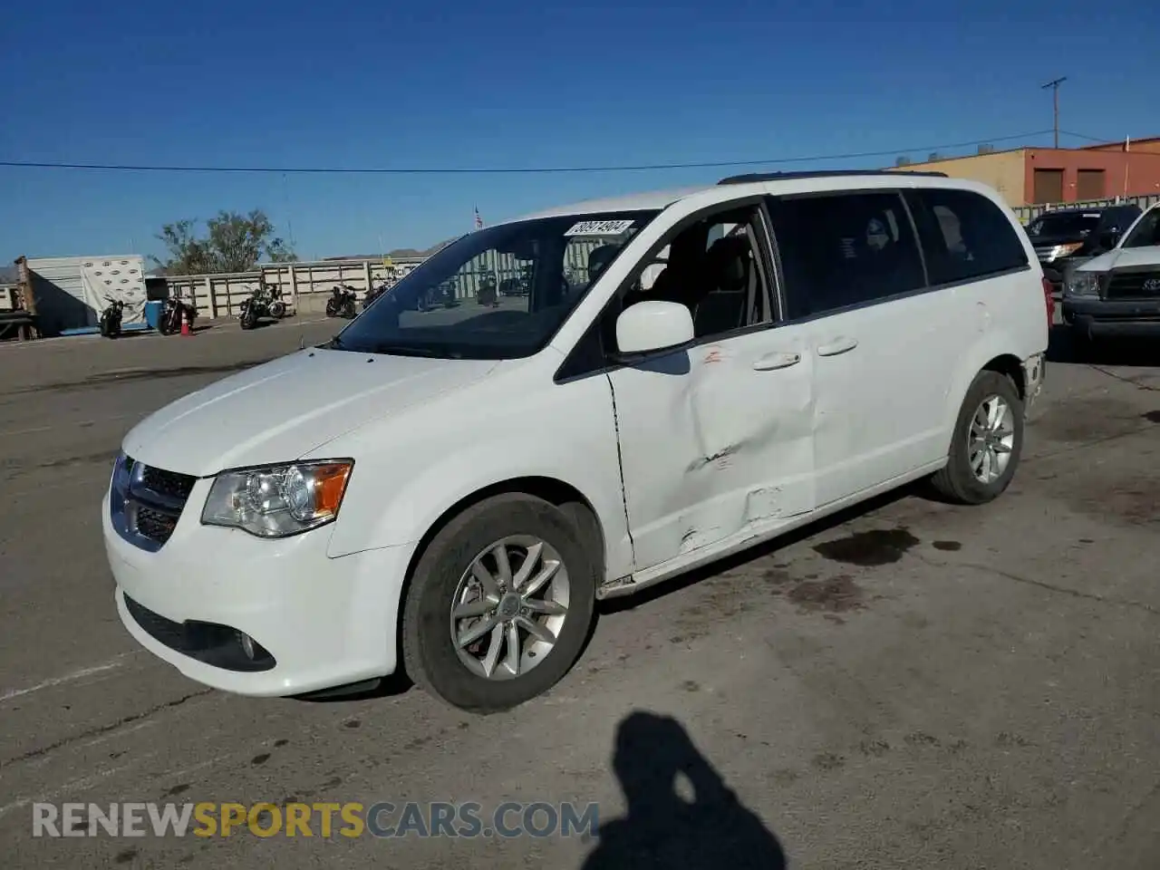 1 Photograph of a damaged car 2C4RDGCG3LR252851 DODGE CARAVAN 2020