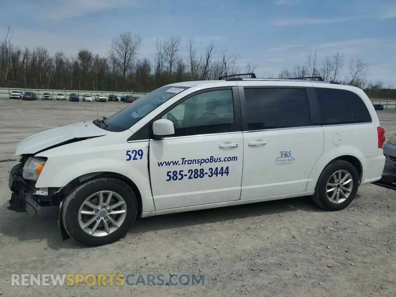 1 Photograph of a damaged car 2C4RDGCG5LR207622 DODGE CARAVAN 2020