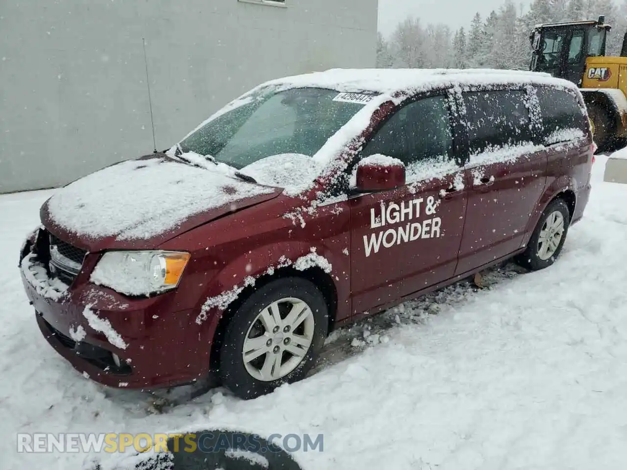 1 Photograph of a damaged car 2C4RDGDG1LR200620 DODGE CARAVAN 2020