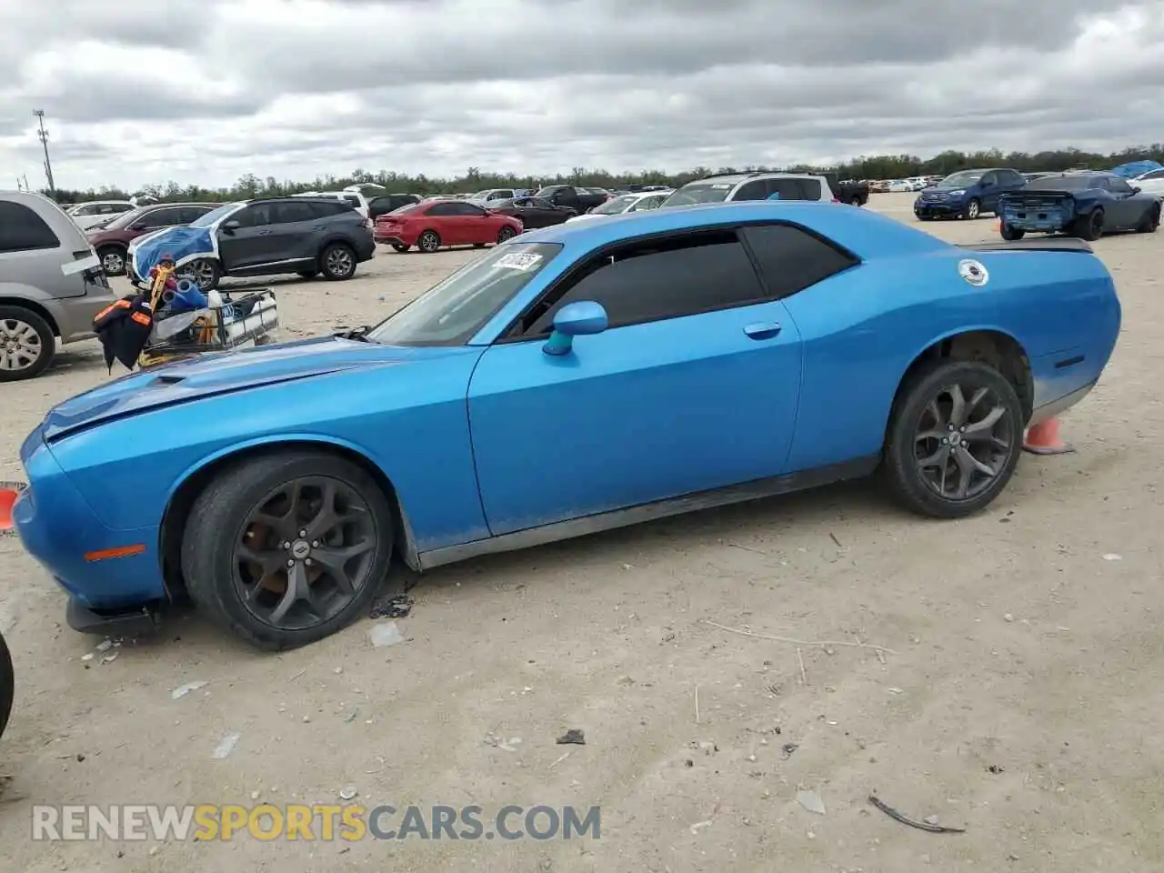 1 Photograph of a damaged car 2C3CDZAG0KH666599 DODGE CHALLENGER 2019