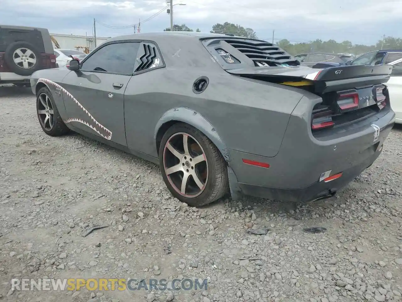 2 Photograph of a damaged car 2C3CDZAG0KH716949 DODGE CHALLENGER 2019