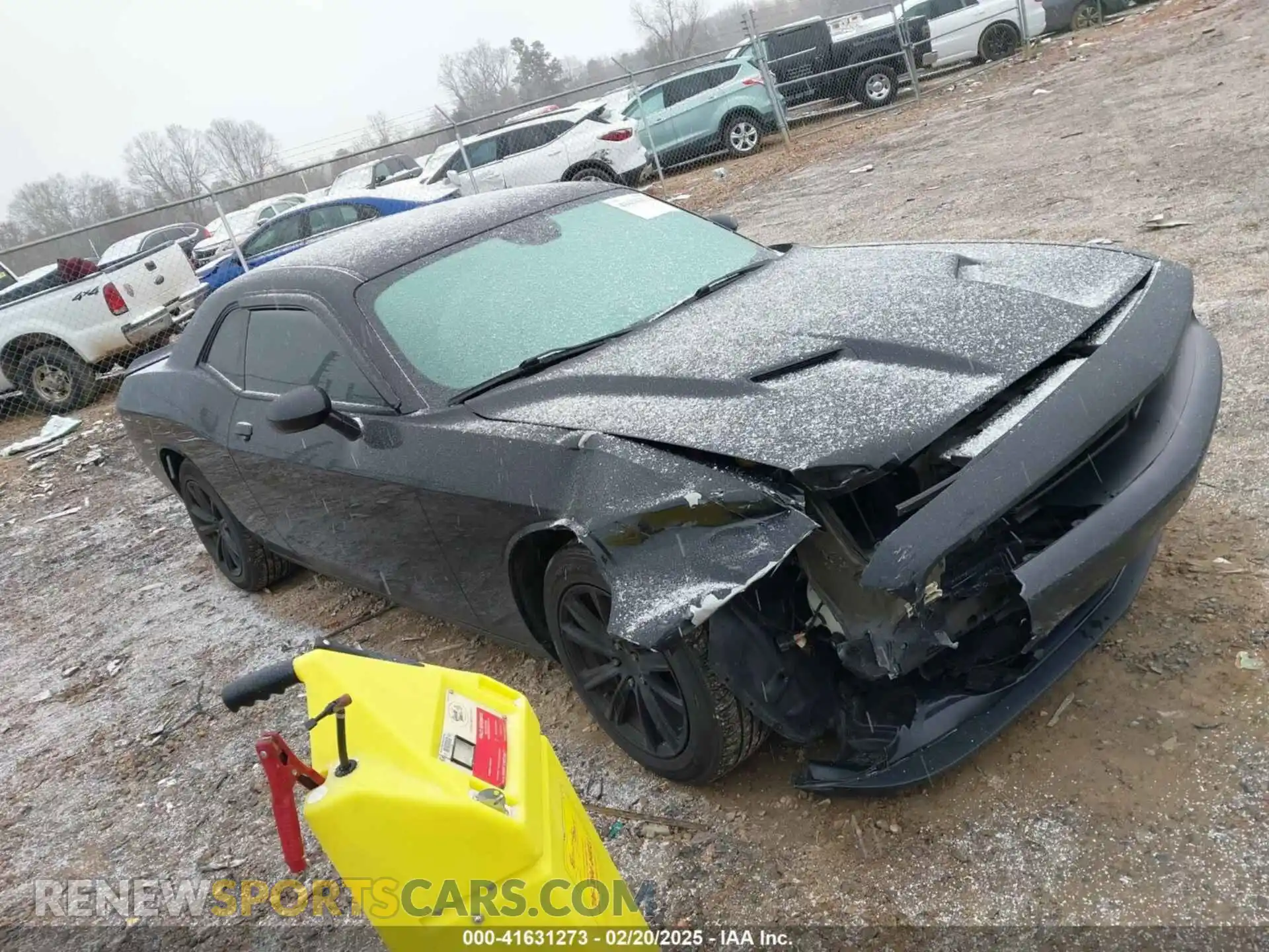 1 Photograph of a damaged car 2C3CDZAG0KH723481 DODGE CHALLENGER 2019